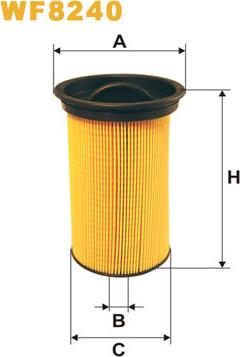 WIX Filters WF8240 - Fuel filter onlydrive.pro