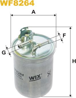 WIX Filters WF8264 - Fuel filter onlydrive.pro