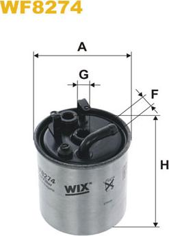 WIX Filters WF8274 - Kütusefilter onlydrive.pro