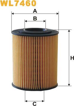 WIX Filters WL7460 - Oil Filter onlydrive.pro