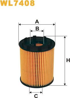 WIX Filters WL7408 - Oil Filter onlydrive.pro