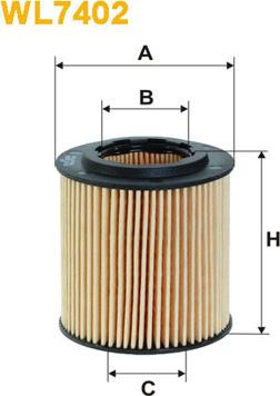 WIX Filters WL7402 - Oil Filter onlydrive.pro
