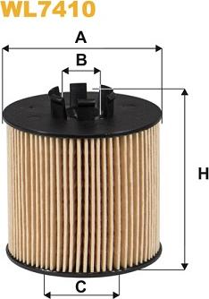 WIX Filters WL7410 - Öljynsuodatin onlydrive.pro