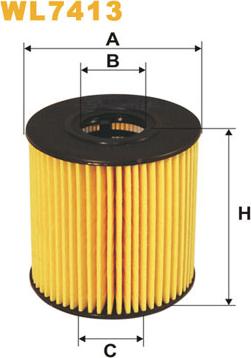WIX Filters WL7413 - Oil Filter onlydrive.pro