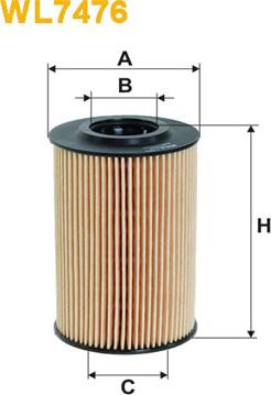 WIX Filters WL7476 - Oil Filter onlydrive.pro