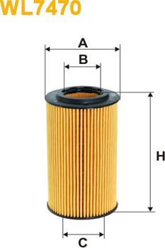 WIX Filters WL7470 - Oil Filter onlydrive.pro