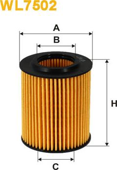 WIX Filters WL7502 - Oil Filter onlydrive.pro