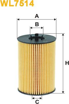 WIX Filters WL7514 - Õlifilter onlydrive.pro