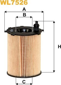 WIX Filters WL7526 - Õlifilter onlydrive.pro