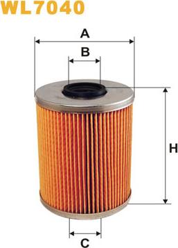 WIX Filters WL7040 - Eļļas filtrs onlydrive.pro