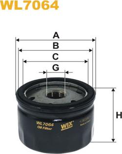WIX Filters WL7064 - Oil Filter onlydrive.pro