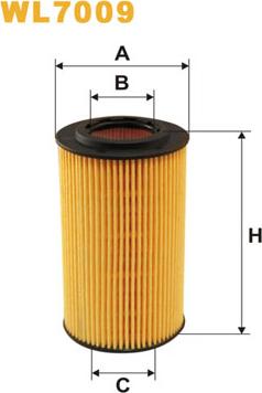 WIX Filters WL7009 - Õlifilter onlydrive.pro