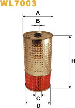 WIX Filters WL7003 - Öljynsuodatin onlydrive.pro