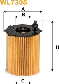 WIX Filters WL7305 - Oil Filter onlydrive.pro