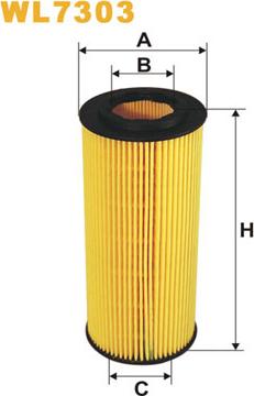 WIX Filters WL7303 - Alyvos filtras onlydrive.pro