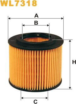 WIX Filters WL7318 - Eļļas filtrs onlydrive.pro