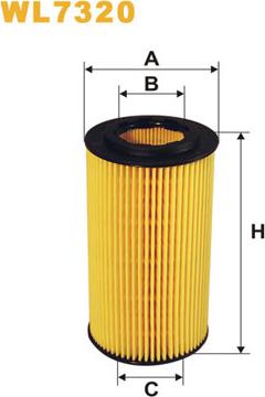 WIX Filters WL7320 - Oil Filter onlydrive.pro