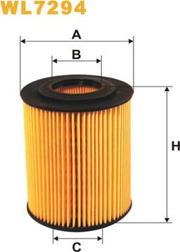 WIX Filters WL7294 - Oil Filter onlydrive.pro