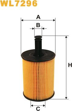 WIX Filters WL7296 - Õlifilter onlydrive.pro