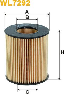 WIX Filters WL7292 - Õlifilter onlydrive.pro