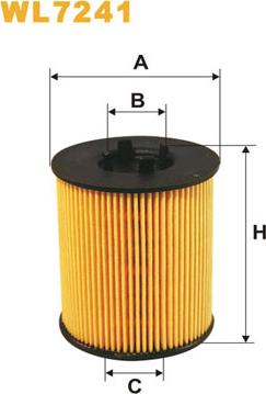 WIX Filters WL7241 - Oil Filter onlydrive.pro