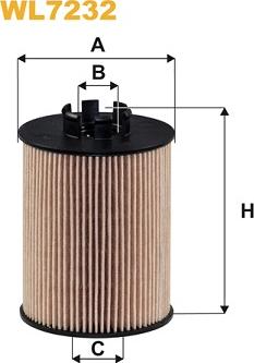 WIX Filters WL7232 - Öljynsuodatin onlydrive.pro