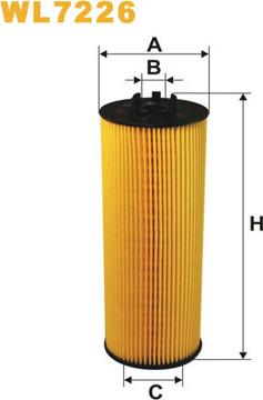 WIX Filters WL7226 - Oil Filter onlydrive.pro