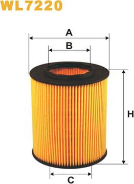 WIX Filters WL7220 - Õlifilter onlydrive.pro