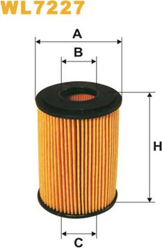 WIX Filters WL7227 - Oil Filter onlydrive.pro