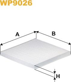 WIX Filters WP9026 - Filter, interior air onlydrive.pro