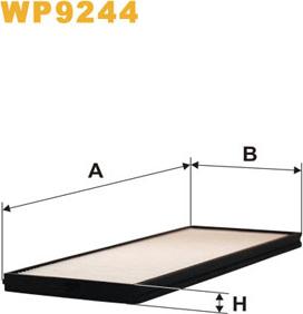 WIX Filters WP9244 - Filter, interior air onlydrive.pro