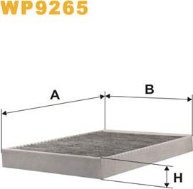 WIX Filters WP9265 - Filter, interior air onlydrive.pro