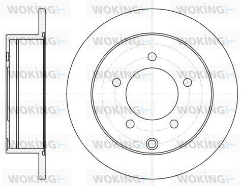 Blue Print ADC443120 - Stabdžių diskas onlydrive.pro