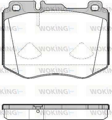 Mercedes-Benz A000420670064 - Bremžu uzliku kompl., Disku bremzes onlydrive.pro