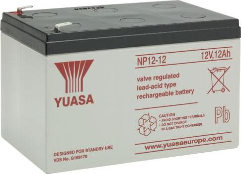 Yuasa NP1.2-12 - Стартерная аккумуляторная батарея, АКБ onlydrive.pro