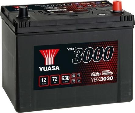 Yuasa YBX3030 - Käynnistysakku onlydrive.pro