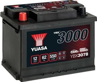 Yuasa YBX3078 - Starter Battery onlydrive.pro
