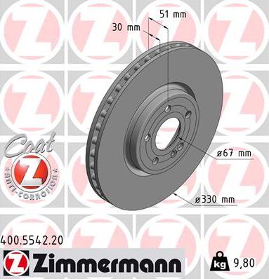 Zimmermann 400.5542.20 - Jarrulevy onlydrive.pro