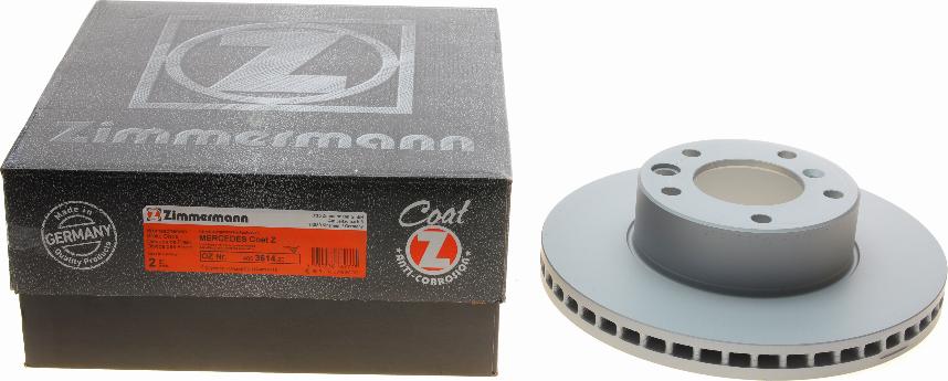 Zimmermann 400.3614.20 - Brake Disc onlydrive.pro