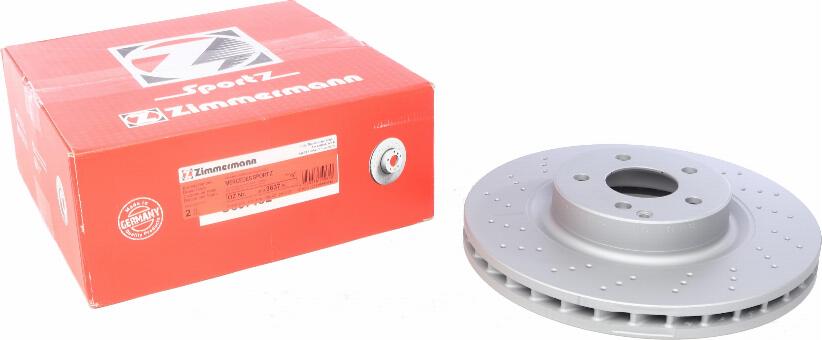 Zimmermann 400.3637.52 - Brake Disc onlydrive.pro