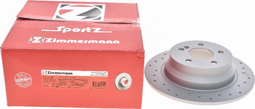 Zimmermann 400.3621.52 - Brake Disc onlydrive.pro