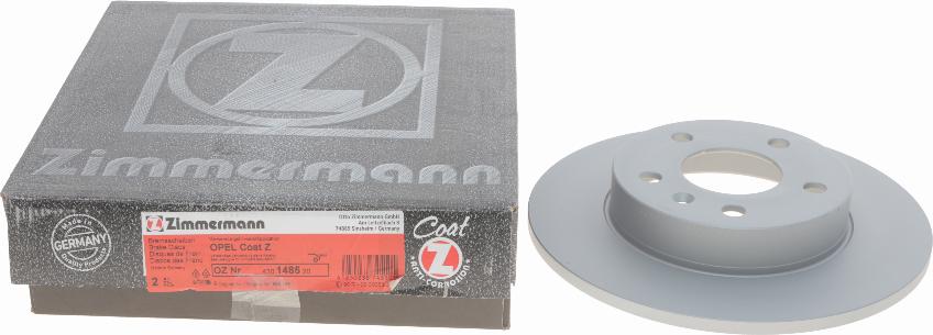 Zimmermann 430.1485.20 - Brake Disc onlydrive.pro