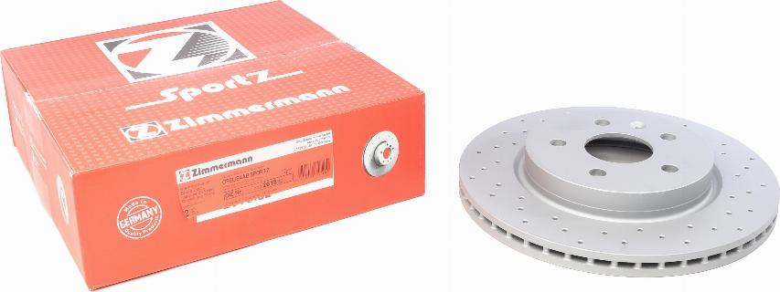 Zimmermann 430.2618.52 - Brake Disc onlydrive.pro