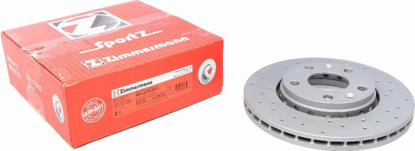 Zimmermann 470.2433.52 - Brake Disc onlydrive.pro