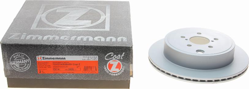 Zimmermann 590.2826.20 - Brake Disc onlydrive.pro