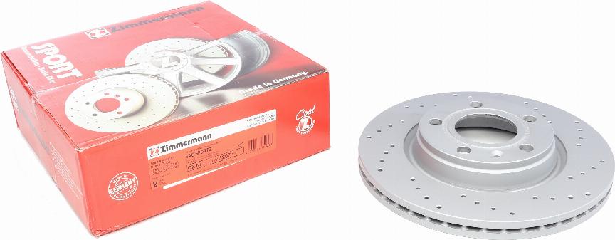 Zimmermann 600.3207.52 - Brake Disc onlydrive.pro