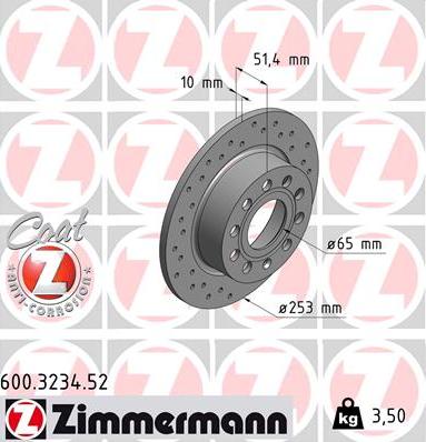 Zimmermann 600.3234.52 - Jarrulevy onlydrive.pro