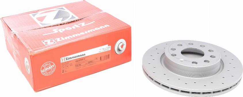 Zimmermann 600.3233.52 - Brake Disc onlydrive.pro