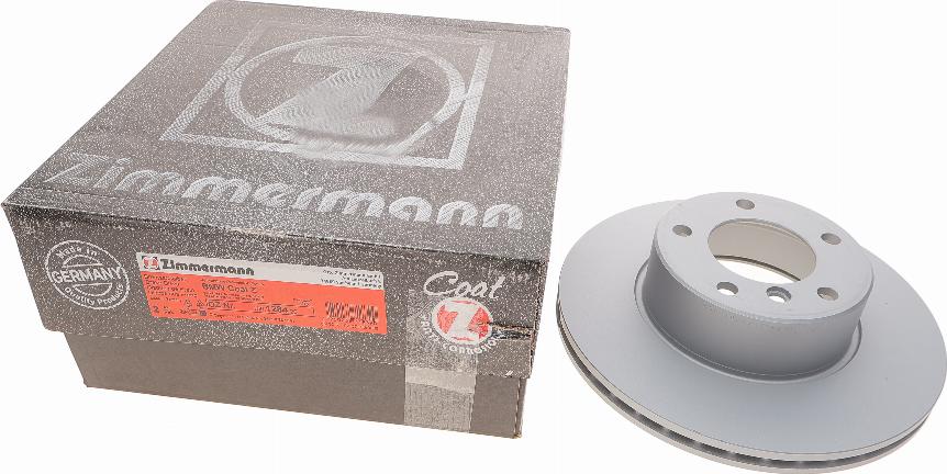 Zimmermann 150.1284.20 - Brake Disc onlydrive.pro