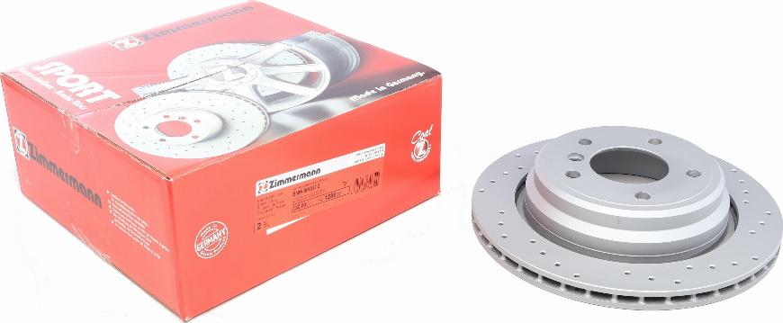 Zimmermann 150.1286.52 - Brake Disc onlydrive.pro